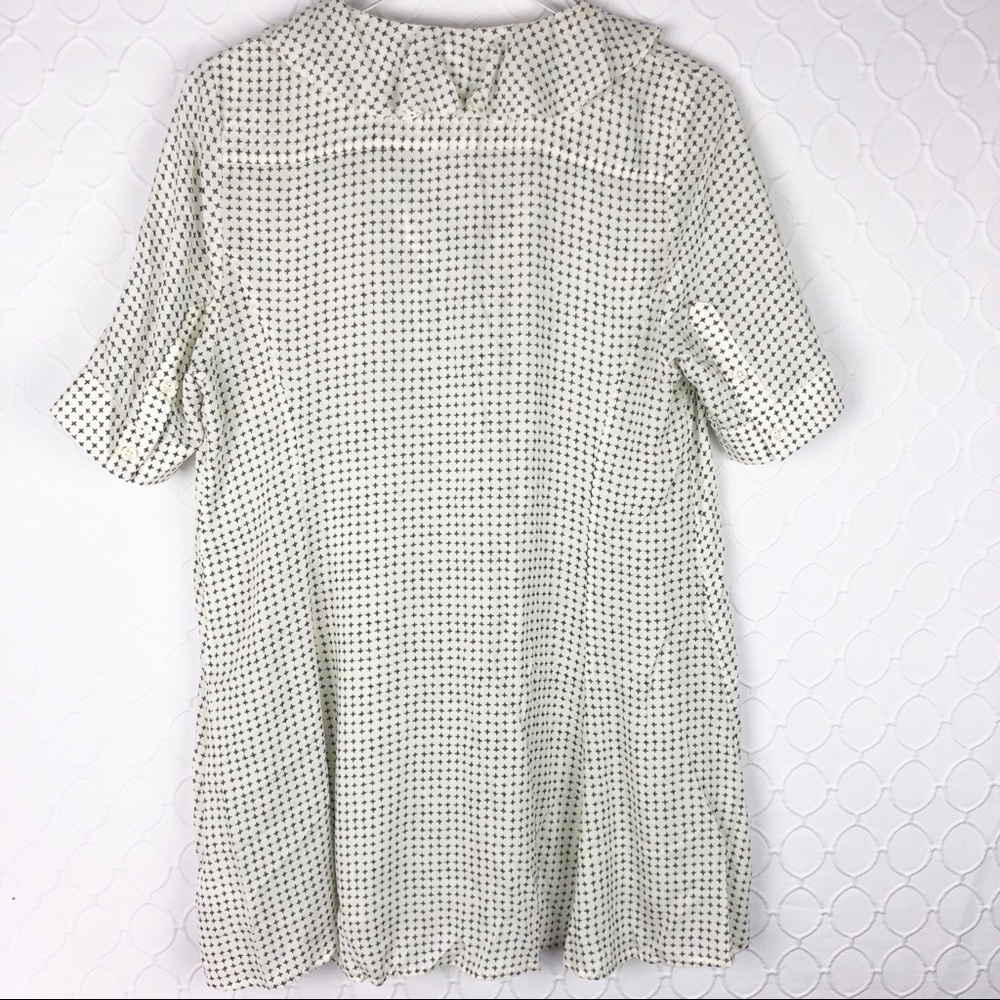 Anthro 11.1.Tylho Printed Ruffled Tunic Blouse - Picture 5 of 7